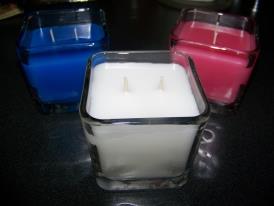 Square Container Candles